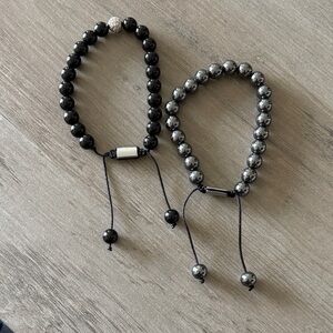 Aura Beaded Bracelets Set NWOT